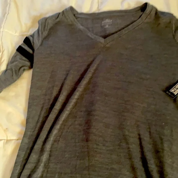 NWT New York and company SOHO GREY AND BLACK DRESS Medium - Picture 1 of 5